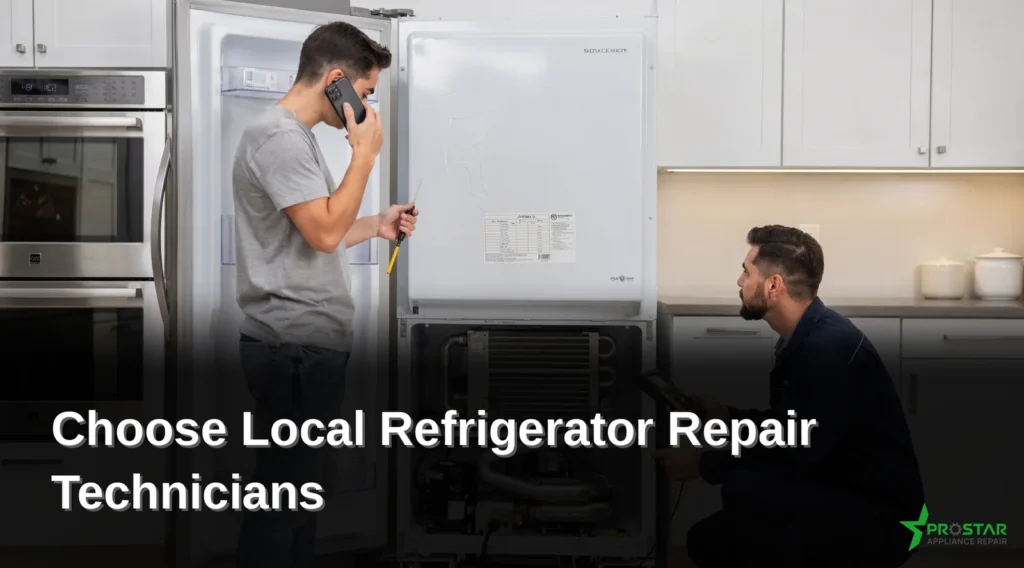 Homeowners should know their refrigerator's brand and model before calling for repair since certified technicians