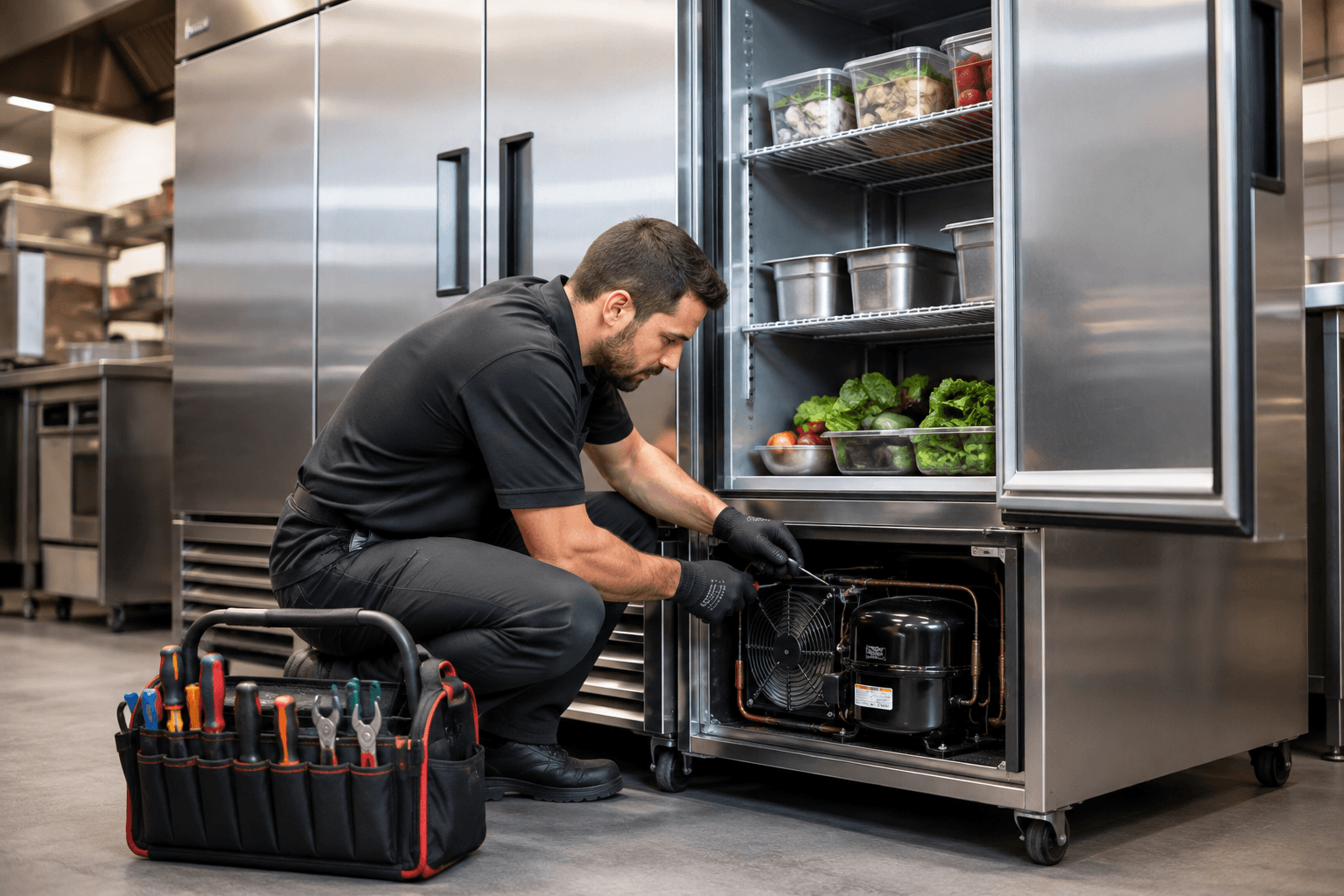 Commercial Reach In Refrigerator Repair