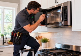 technician microwave repair